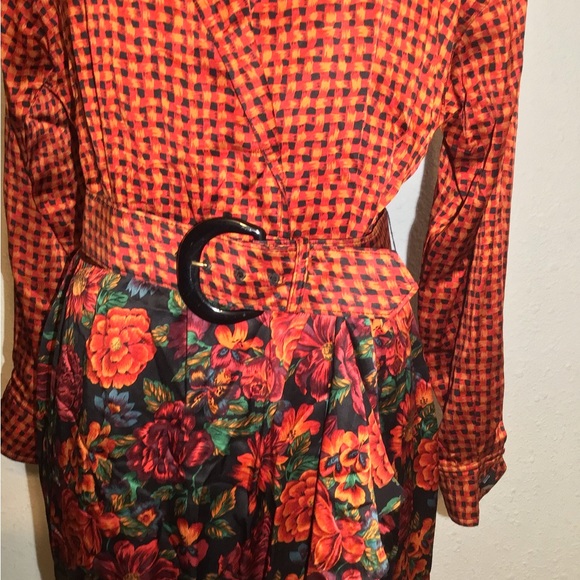 Ann Lawrence Today vintage floral dress size 12 - Picture 7 of 16